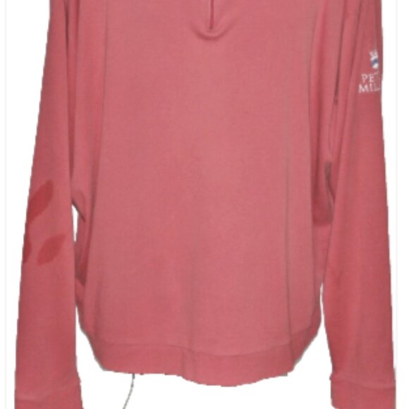 Rare Peter Millar Tour Design Pima Cotton 1/4 Zip Pullover Millar Crown Logo XL - Picture 4 of 10